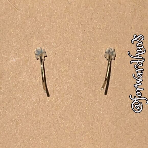 Bundle Sale 3 for $15 | Bamboo Wood Dangle Earrings - Picture 7 of 8